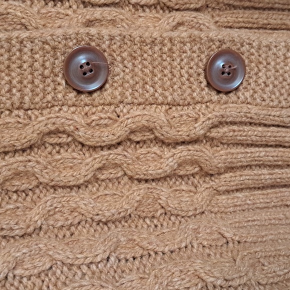 Eddie Bauer Women's Wool Cable Fable Cardigan Sweater PS - Picture 2 of 8